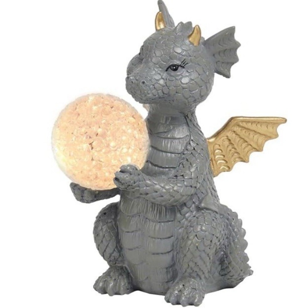 Dragon Light Up LED Orb Figurines Ornament Home Decor Unique Gift Guichifun New